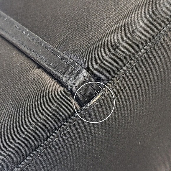 Vintage Y2K La Regale Small Black Satin Mini Handbag - Picture 14 of 16